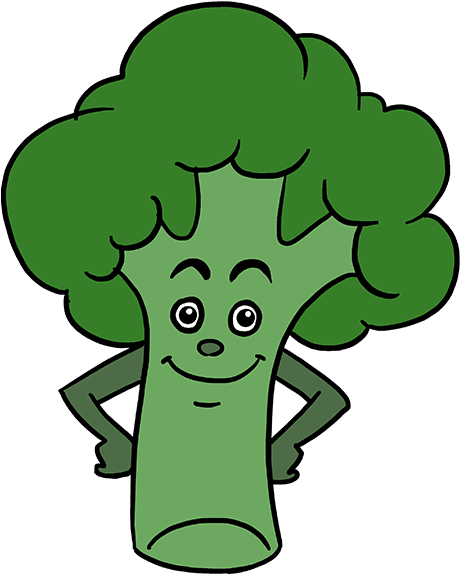 680 X 678 5 - Easy To Draw Broccoli (680x678), Png Download