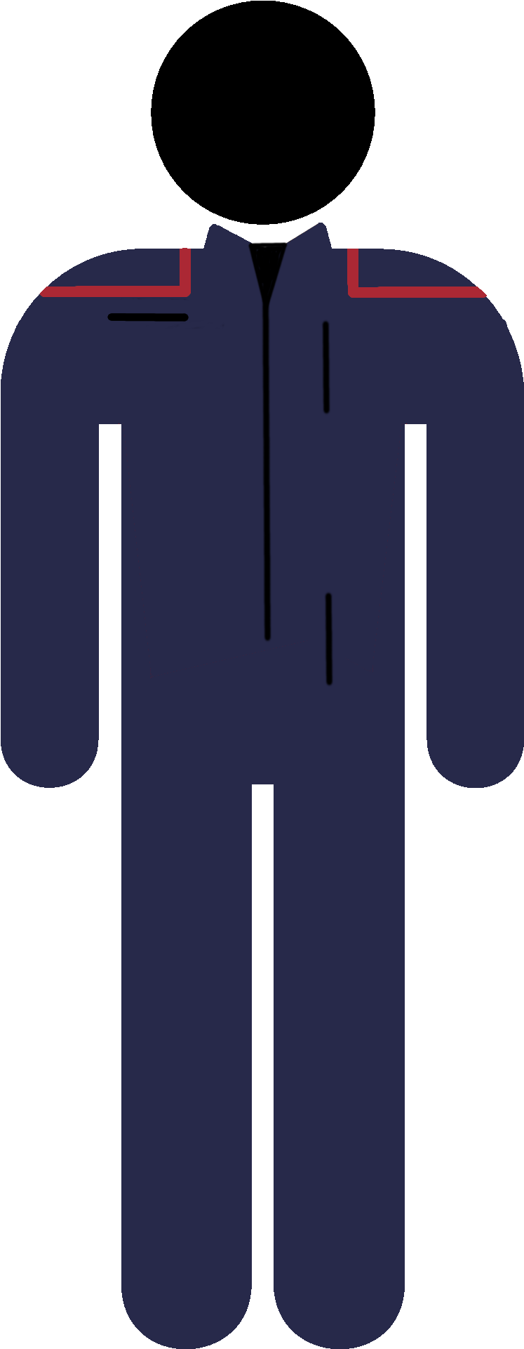 Star Trek Piktrogram - Man Toilet Signs Png (960x1920), Png Download