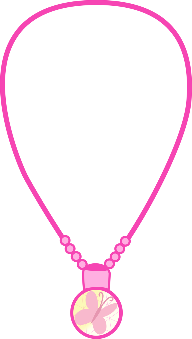 Fluttershy Necklace By Sasami - Fluttershy My Little Pony Equestria Girls Necklace (673x1188), Png Download