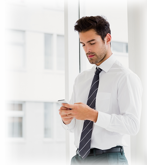 How Can Texting Help You Drive Sales - Businessperson (591x663), Png Download