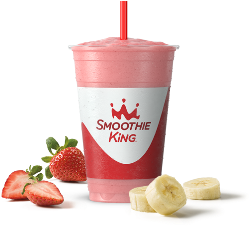 Sk Kids Lil Angel With Ingredients - Smoothie King (714x564), Png Download