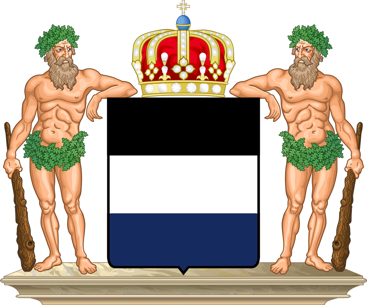 Coat Of Arms Of The Vierz Empire - North German Confederation Coat Of Arms (1229x1024), Png Download