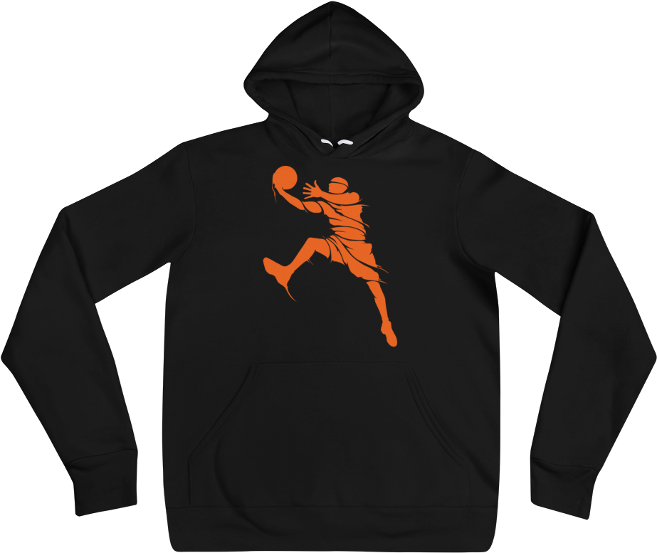 Basketball Jump Unisex Hoodie - Syrmor Do Bad Die Worse (1000x1000), Png Download