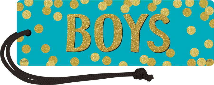 Tcr77395 Confetti Magnetic Boys Pass Image - Poster (901x360), Png Download