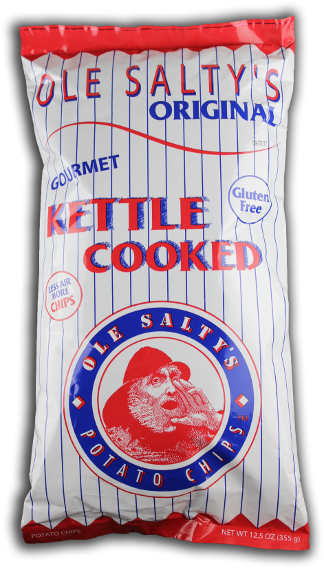 Ole Salty's Potato Chips - Bratwurst (900x900), Png Download