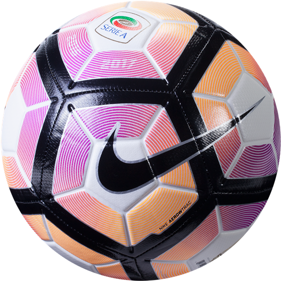 Nike Strike Serie A Ball For The 2016/17 Season - Purple And Green Nike Soccer Ball (600x600), Png Download