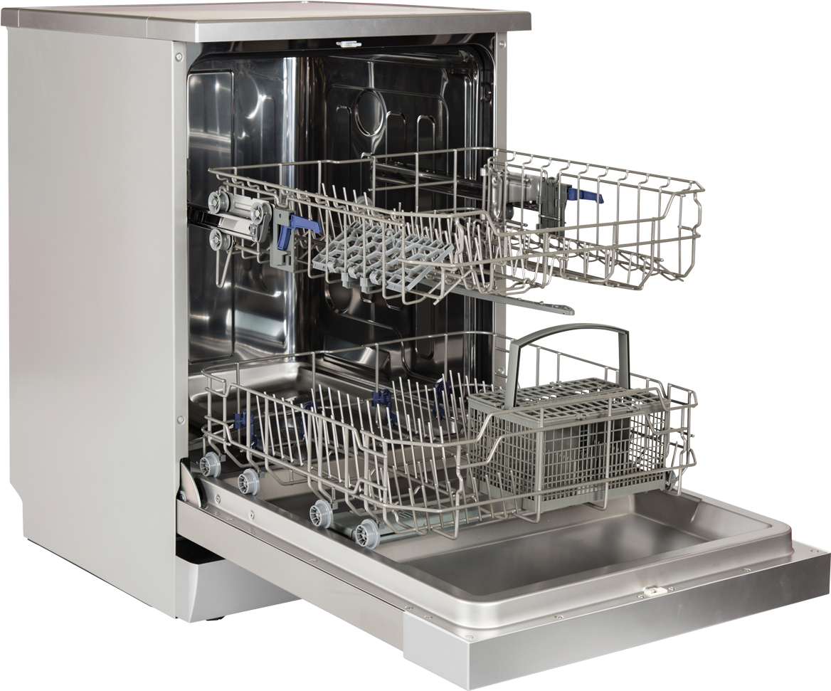 Dishwasher 60cm Freestanding Ss 12 Settings Wels (1200x1200), Png Download