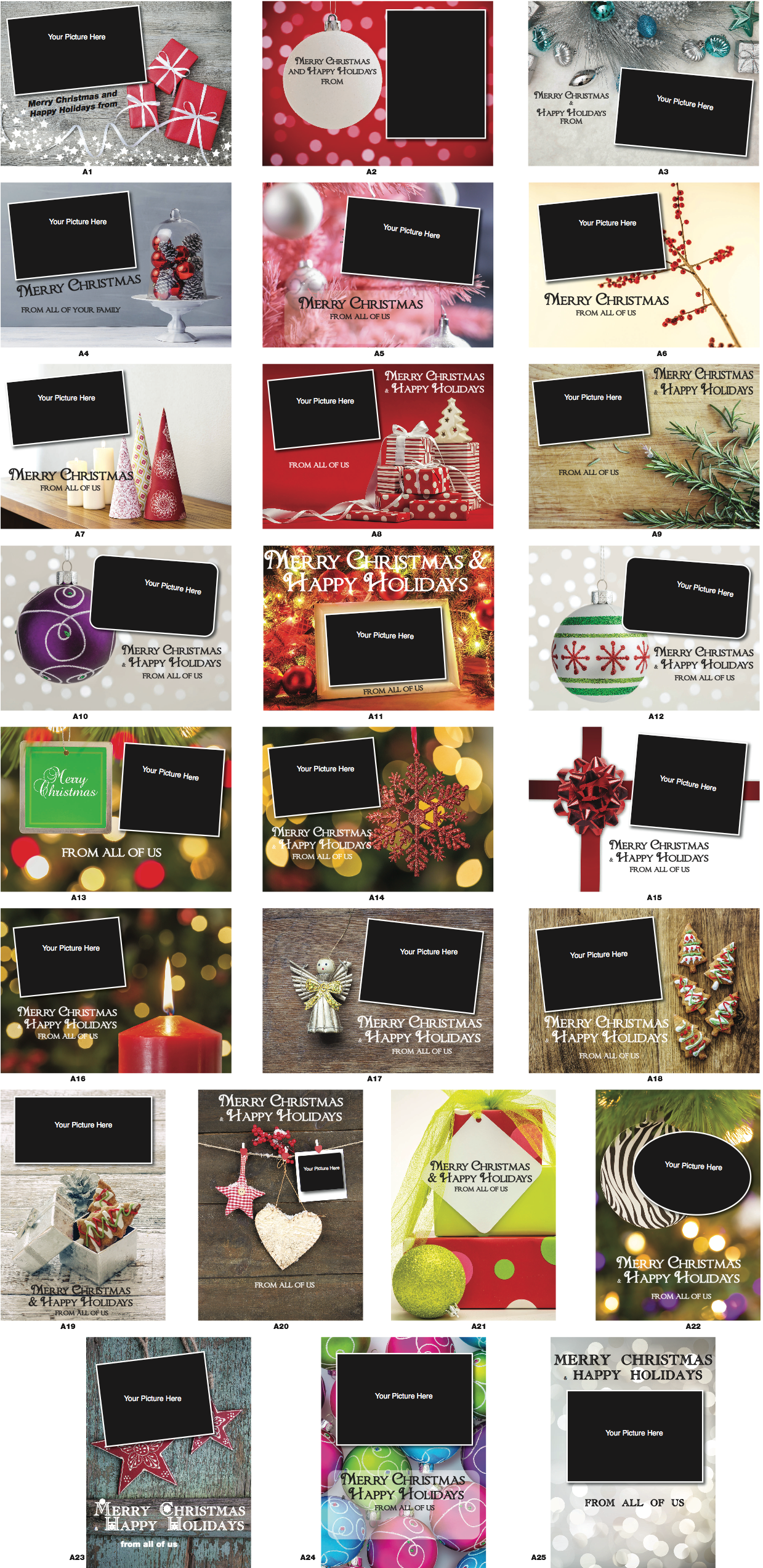 Christmas Card - - Flyer (1285x2570), Png Download