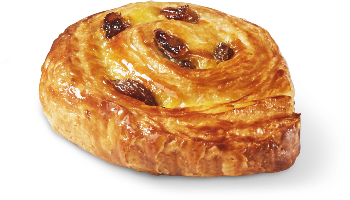 Mini Pain Aux Raisins 30g - Danish Pastry (1200x1200), Png Download