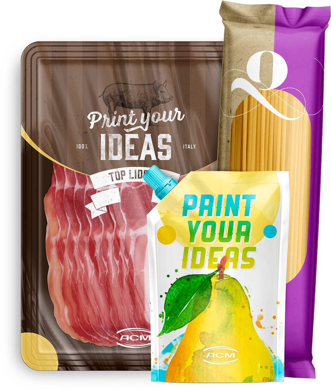 Acm Plastic Azienda Di Packaging E Produzione Imballaggi - Beef (1280x1467), Png Download