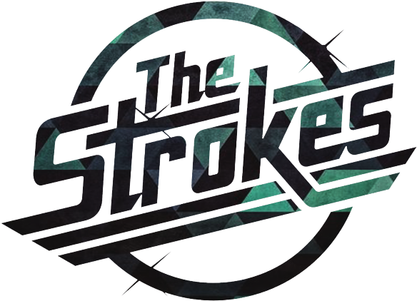 The Strokes Logo- Triangulos - Strokes Logo (681x499), Png Download