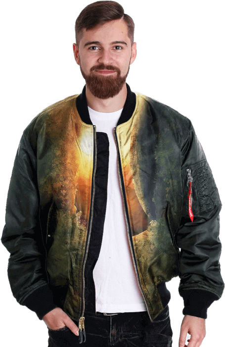 Com Jesus Spoiler Alert Empty Tomb 3d Over Print Jacket - Native American Bomber Jackets (700x700), Png Download