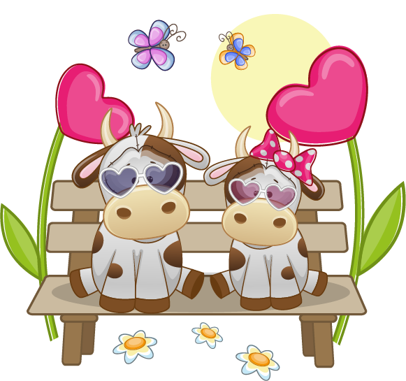 Animais Da Fazenda Cartoon Cow, Clipart, Patchwork, - Goeie More Geniet Jou Dag (581x545), Png Download