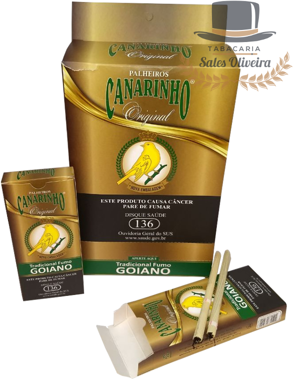 Palheiros Canarinho Tradicional Display Com 10 Maços - Domaine De Canton (1200x900), Png Download