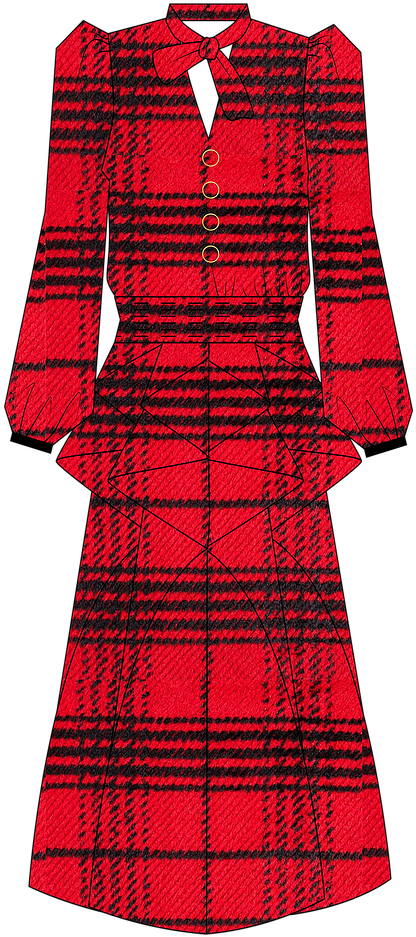 Recommended - Tartan (466x944), Png Download