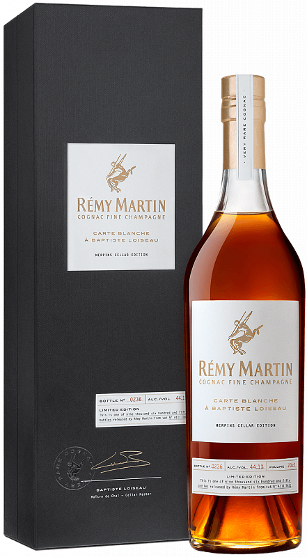 Коньяк Реми Мартан Карт Бланш В Подарочной Упаковке - Remy Martin Carte Blanche (441x800), Png Download
