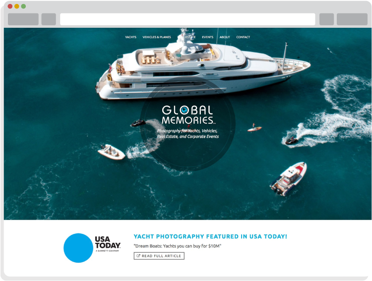 Global Memories - Luxury Yacht (860x650), Png Download