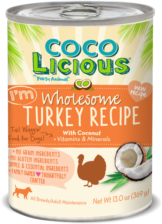 Party Animal Cocolicious Grain Free I'm Wholesome Turkey - Diet Food (721x1000), Png Download