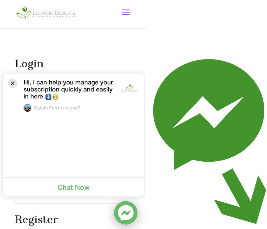 Pause Sub Example - Facebook Messenger (940x788), Png Download