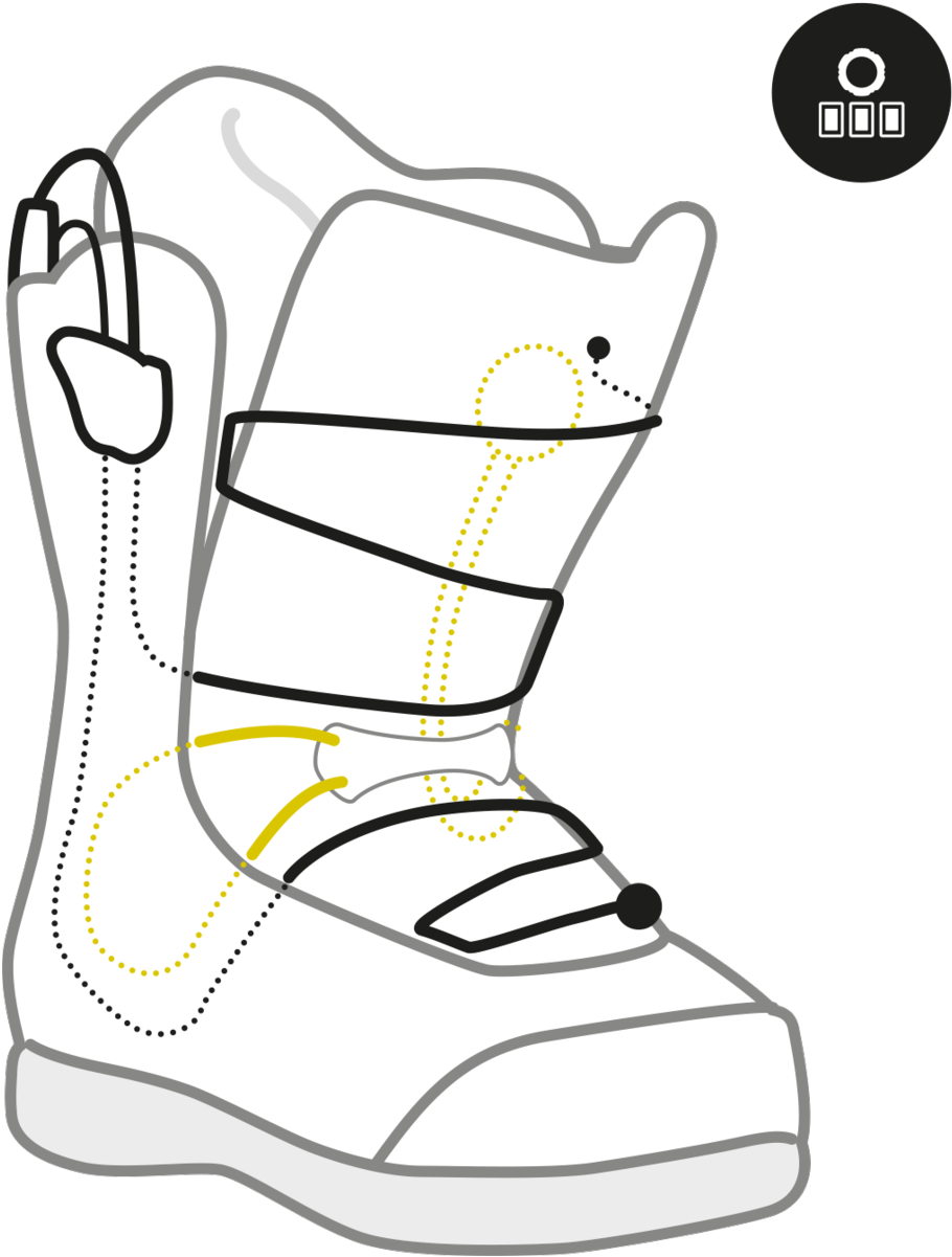 Lace Clipart Shoe Lace - Snow Boot (1340x1340), Png Download