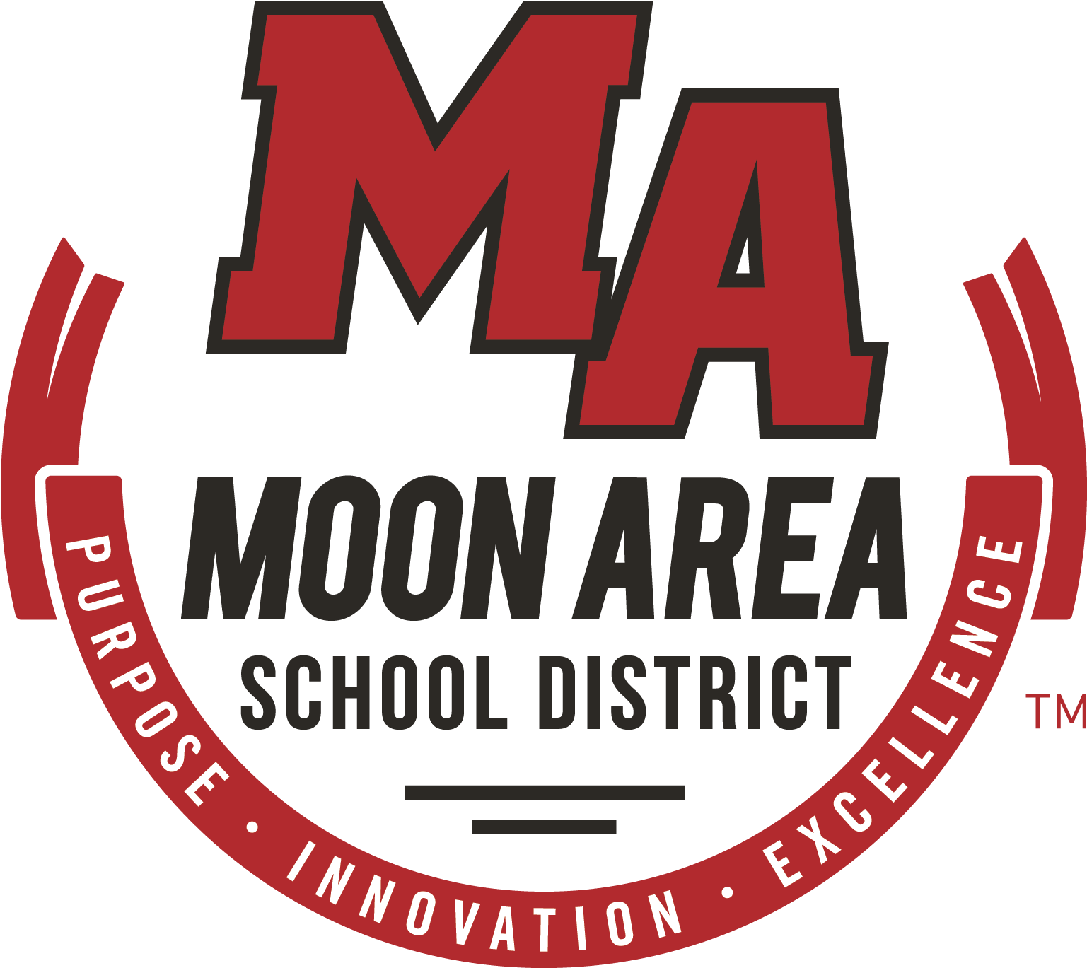 Moon Area School Logo (1584x1440), Png Download