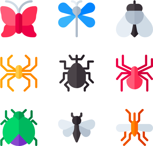 Insects (600x564), Png Download