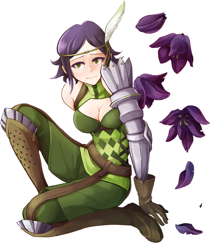 Fire Emblem - Noire - Fire Emblem Heroes Noire (800x951), Png Download
