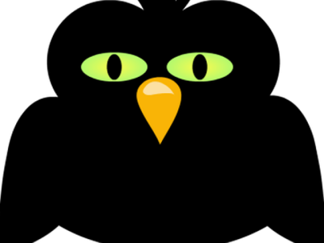 Face Clipart Crow (640x480), Png Download