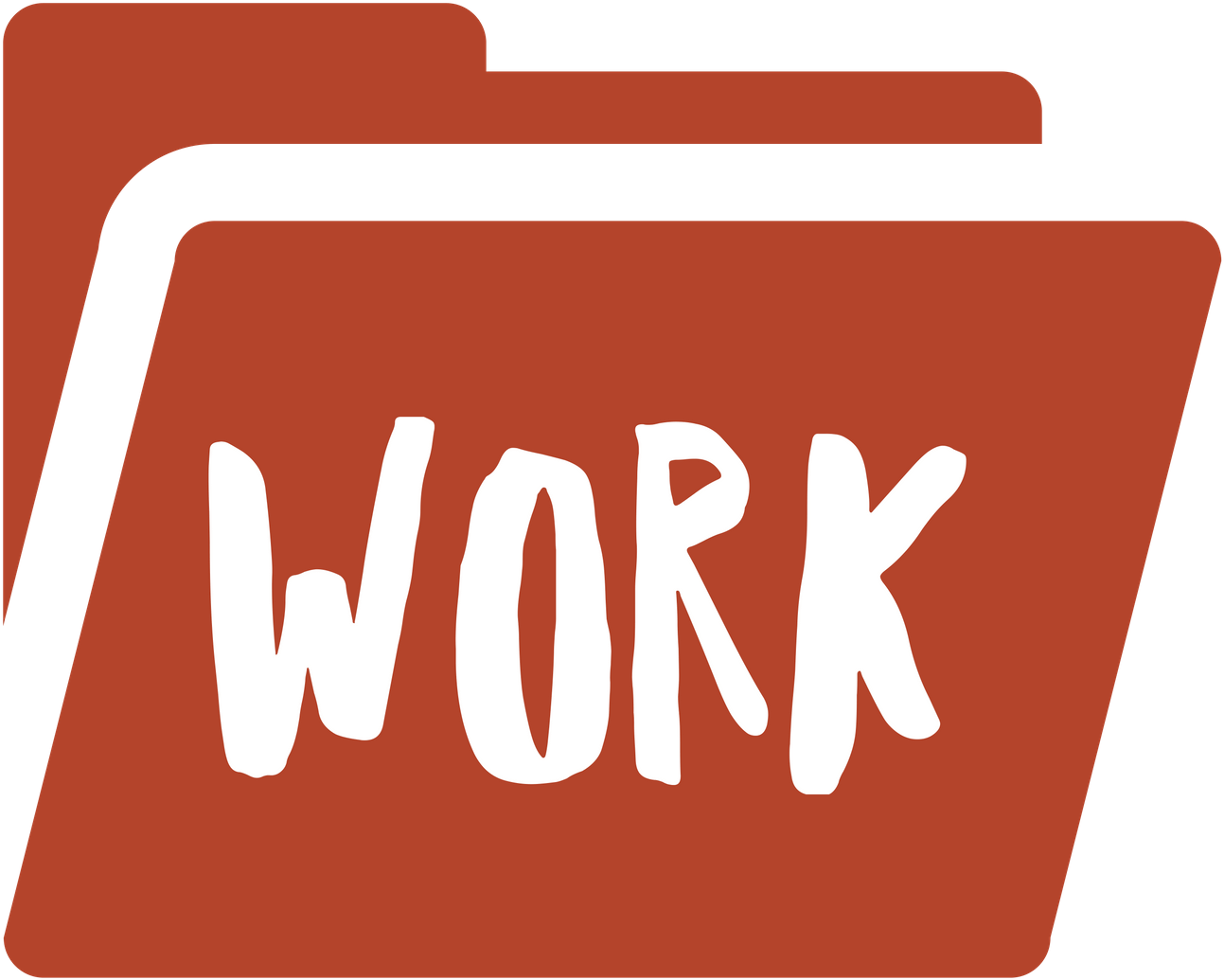 Work Folder Rust - Sign (1400x1400), Png Download
