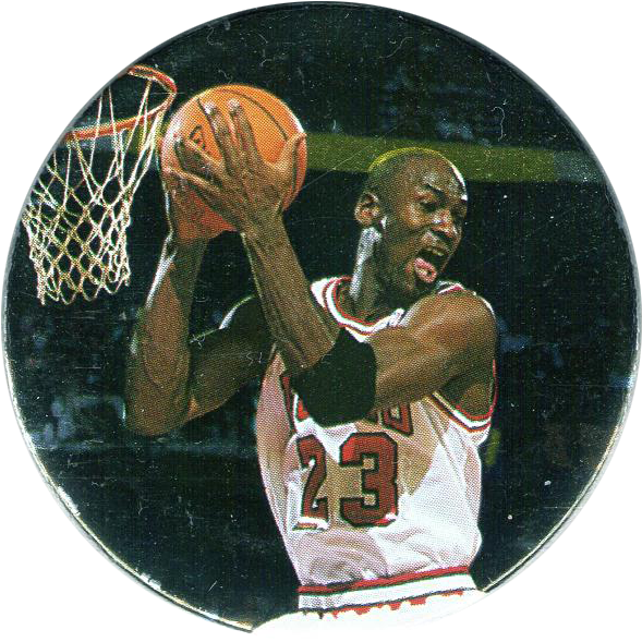 Upper Deck > Michael Jordan S S18 - Slam Dunk (600x600), Png Download