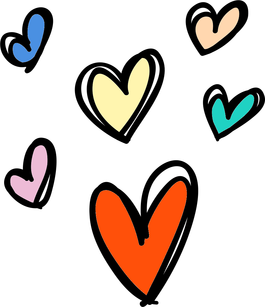 Hi Hi - Coracao Png (901x1042), Png Download