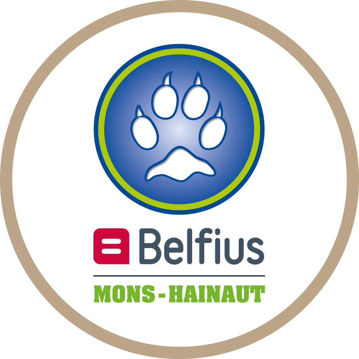 Belfius Mons-hainaut Mons - Belfius Mons Hainaut Logo (1181x1181), Png Download