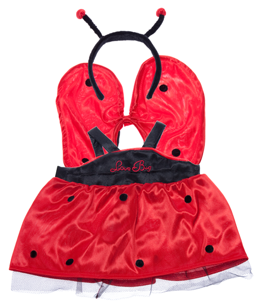 Ladybug Dress - One-piece Garment (520x600), Png Download