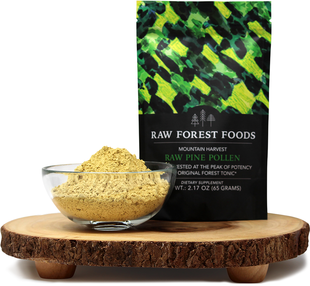 Pine Pollen Powder (65 Gram Pouch) - Pollen (1200x1200), Png Download
