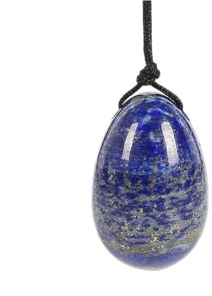 Love Stone Lapis Lazuli Yoni Egg - Locket (600x600), Png Download