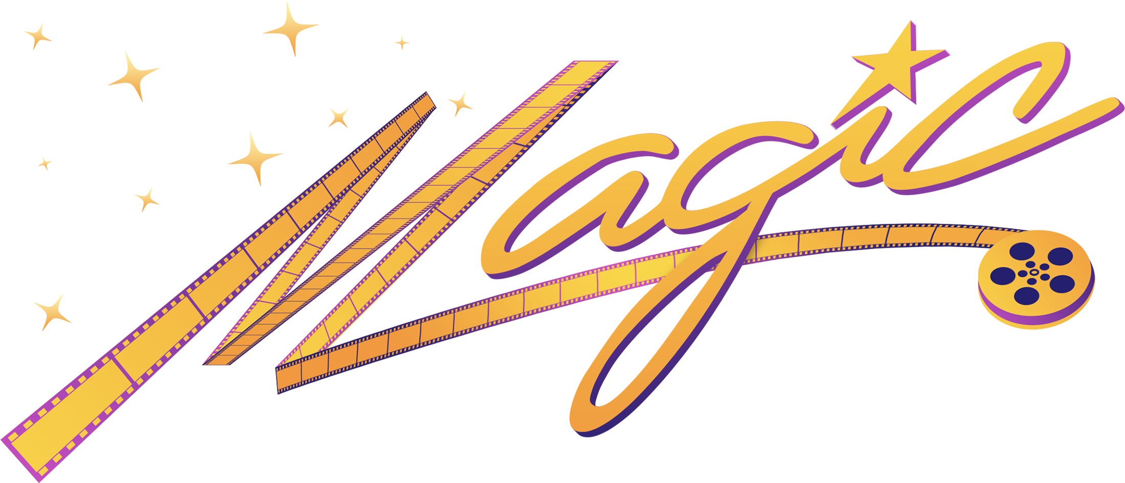 Logo Png Real And Vector Graphics U Ⓒ - Lights Camera Magic (2200x946), Png Download