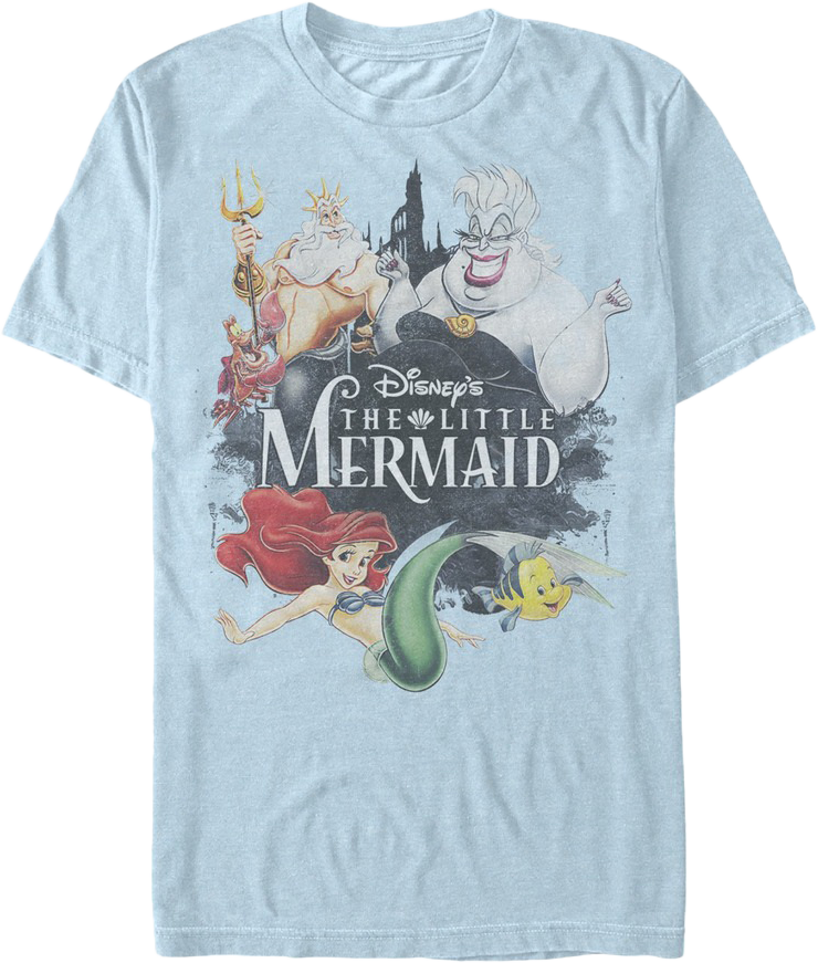 Little Mermaid (740x871), Png Download