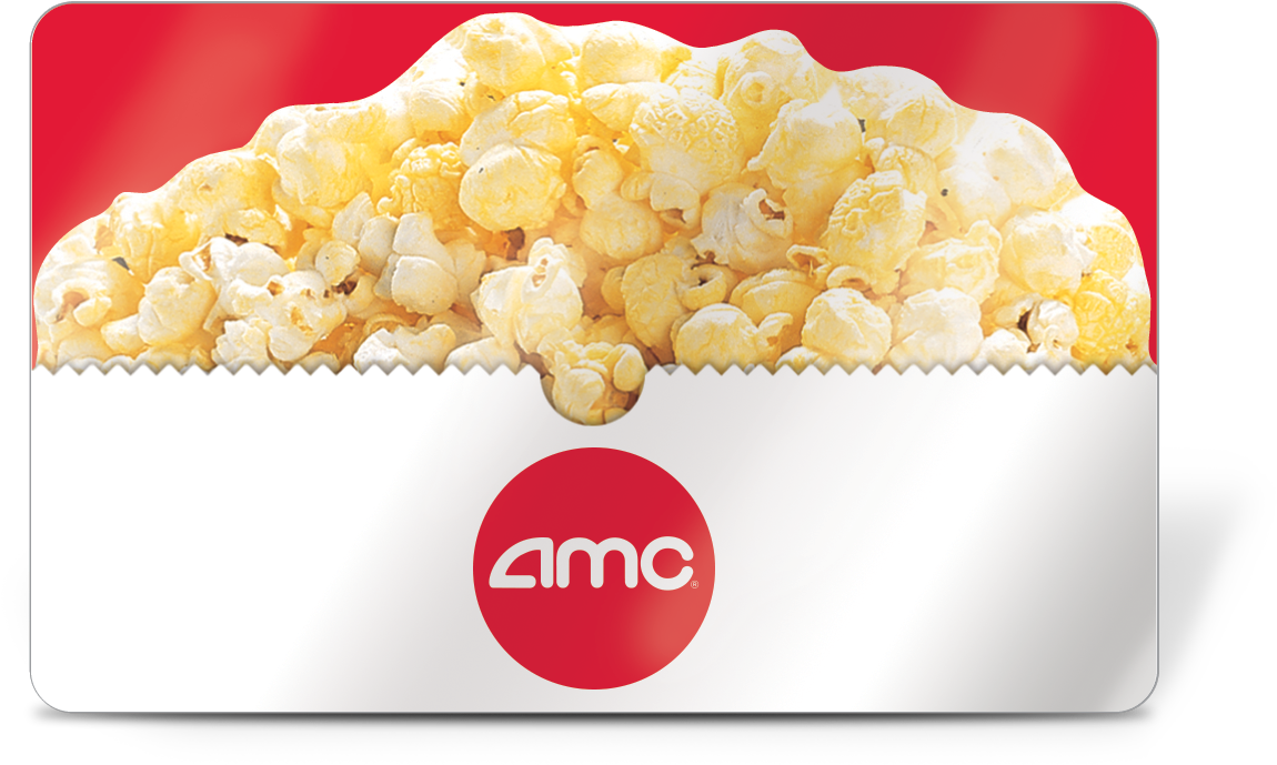 $50 Amc Gift Card (1200x738), Png Download
