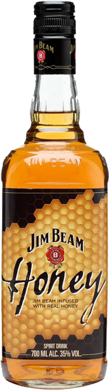 Price - Jim Beam Honey Png (650x1350), Png Download