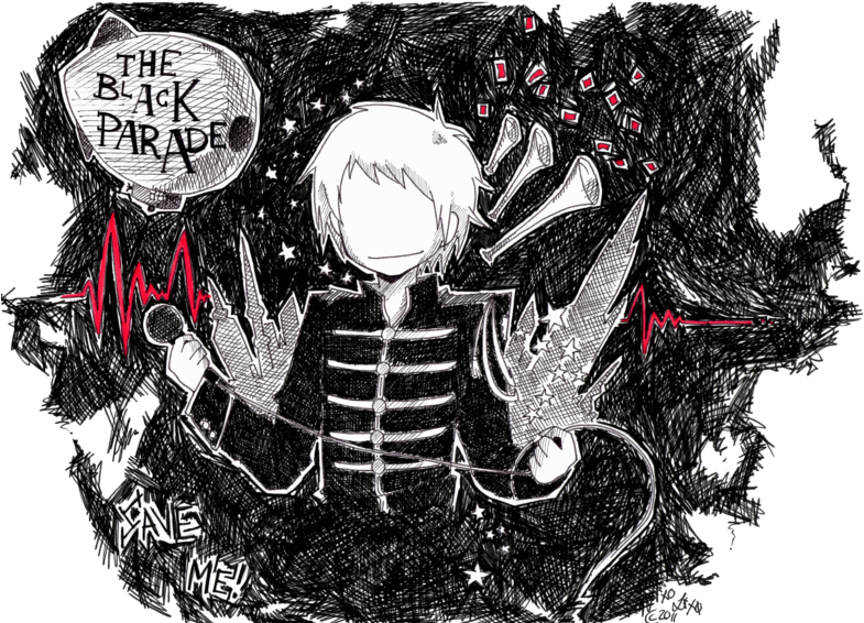 My Chemical Romance Black Parade Fan Art (800x566), Png Download