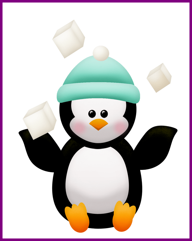 728 X 912 4 0 - Girl Penguin Clipart Png (728x912), Png Download