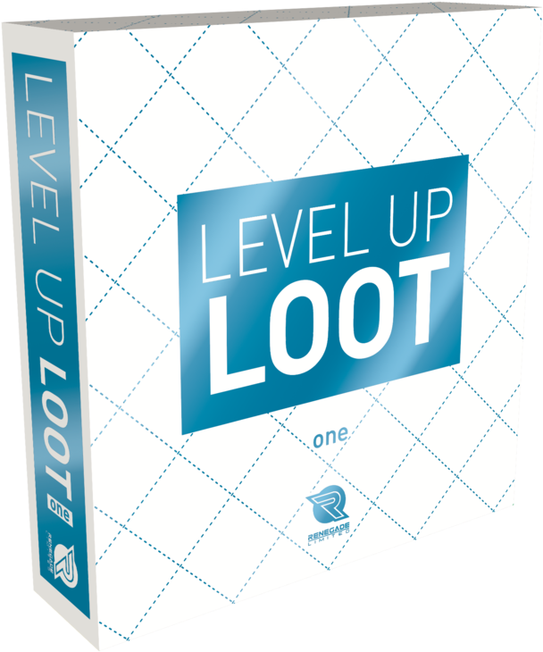 Level Up Loot 1 3d Cmyk - Graphic Design (1000x834), Png Download