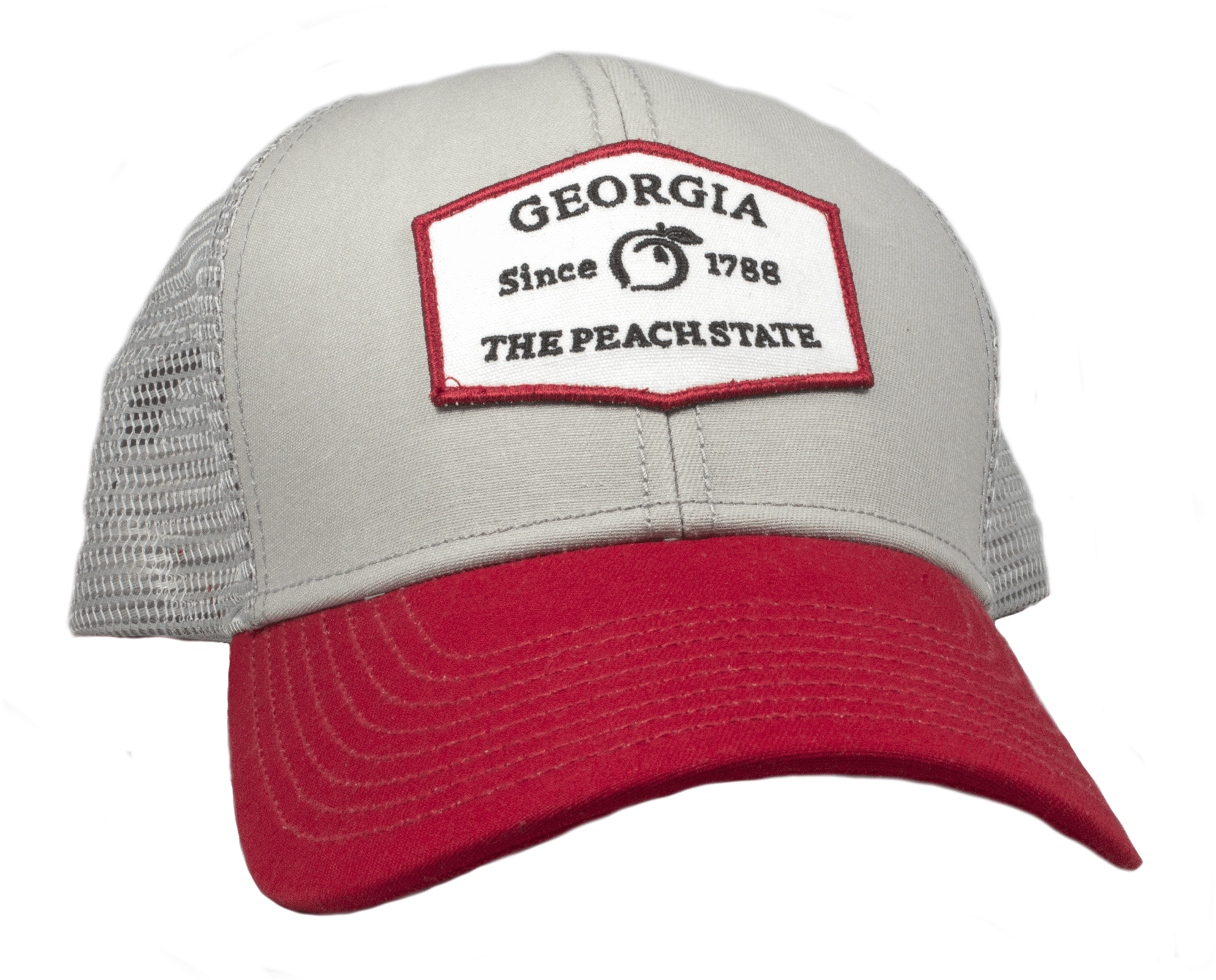 Peach State Pride Mid Profile Patch Hat - Baseball Cap (2000x1600), Png Download