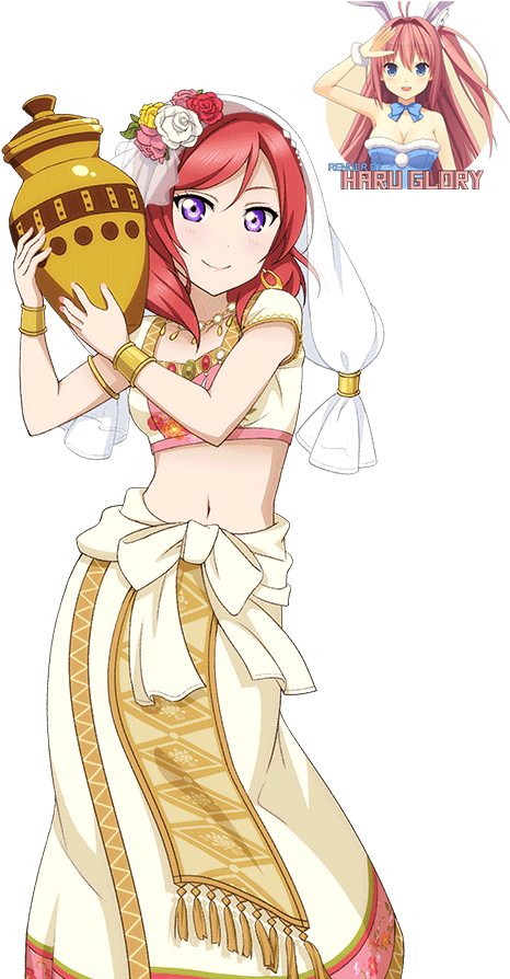 Love Live Maki Arabic (564x893), Png Download