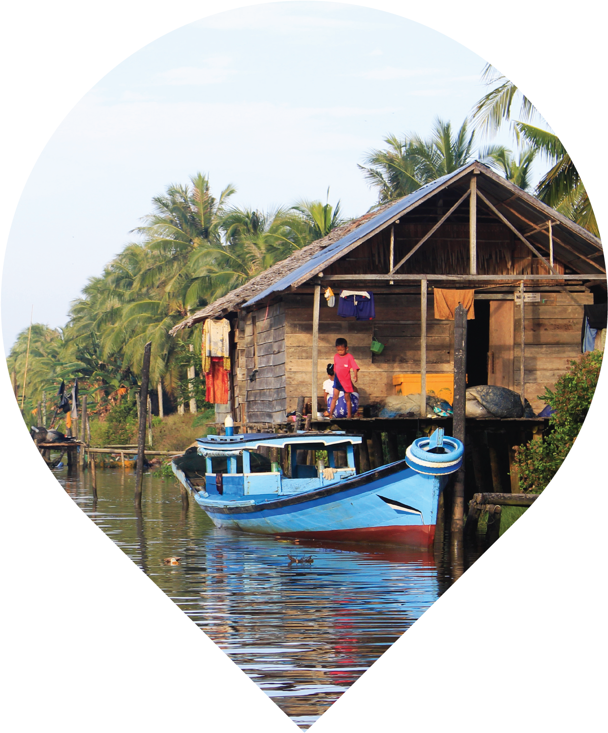 Vietnam Clipart Petani - Skiff (1285x1522), Png Download