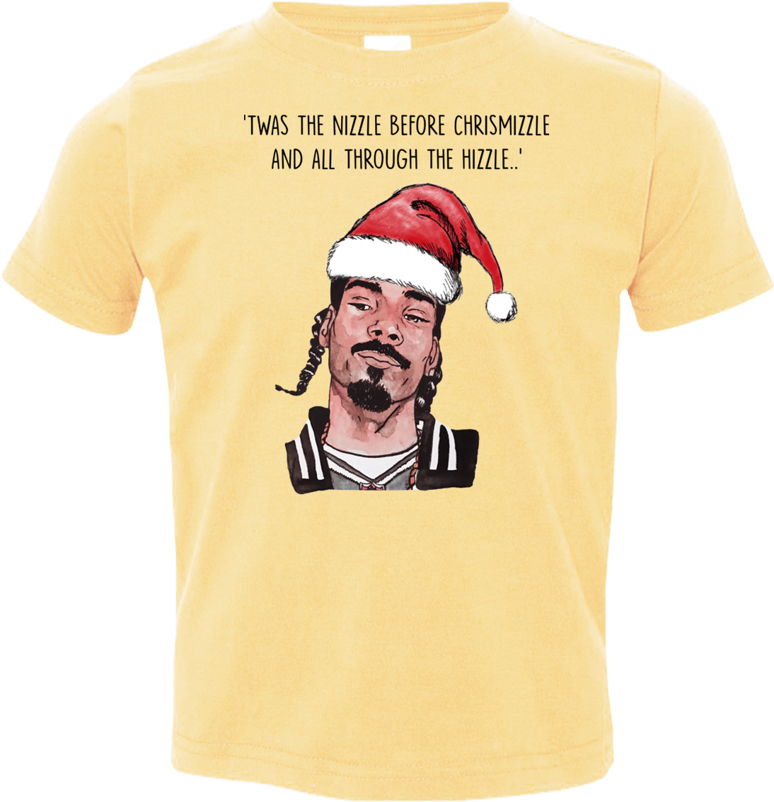 Snoop Dogg Twas The Nizzle Before Chrismizzle Toddler - Snoop Dogg Sweatshirt Twas The Nizzle Before Christmizzle (1155x1155), Png Download