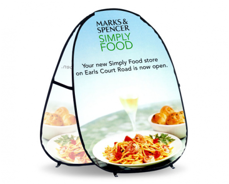 Vertical Pop Up Small Banner For Business Promotion - Marks & Spencer (600x655), Png Download