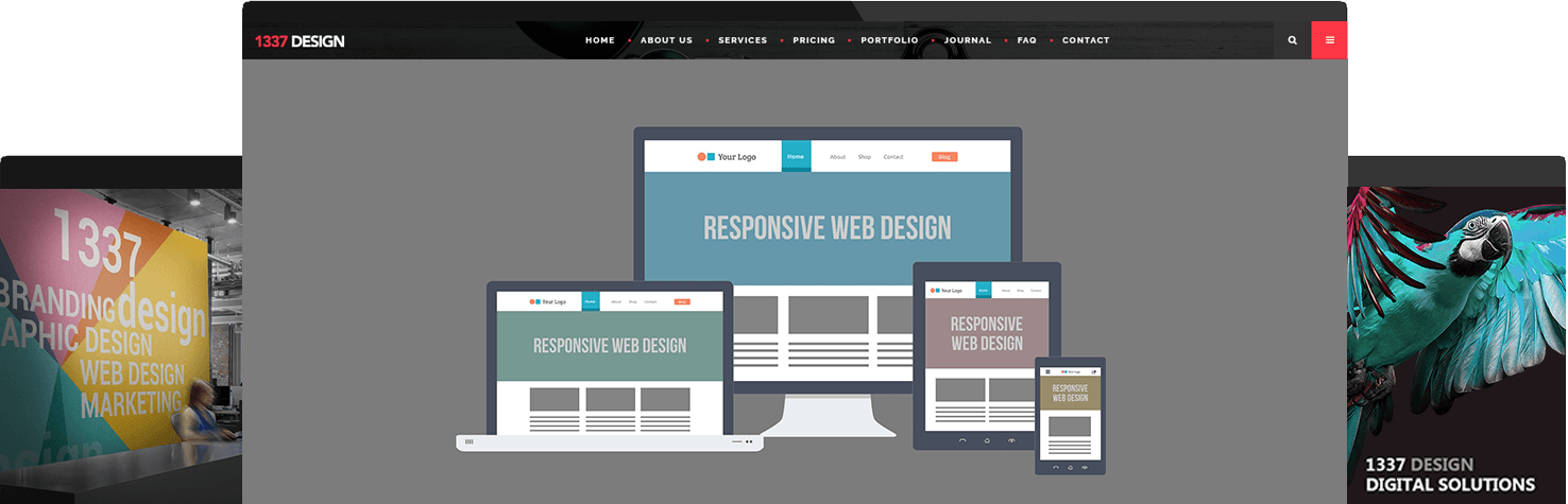 Responsive Web Design - Responsive Web Design Sizes 2017 (1476x475), Png Download