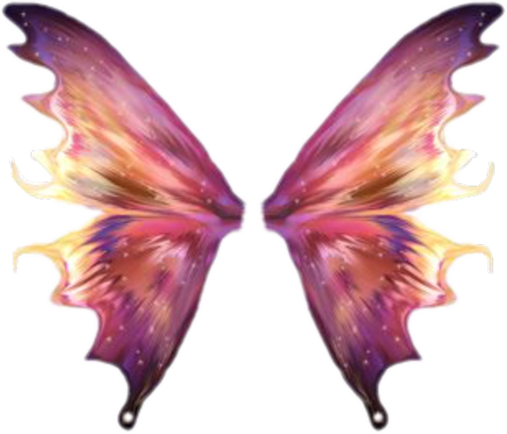 #butterfly #wing #wings #freetoedit - De Asas De Fadas (1024x878), Png Download