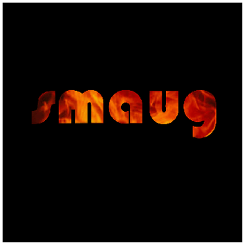 Smaug - Orange (850x1100), Png Download